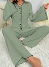 Matcha Mood Nightsuit Set