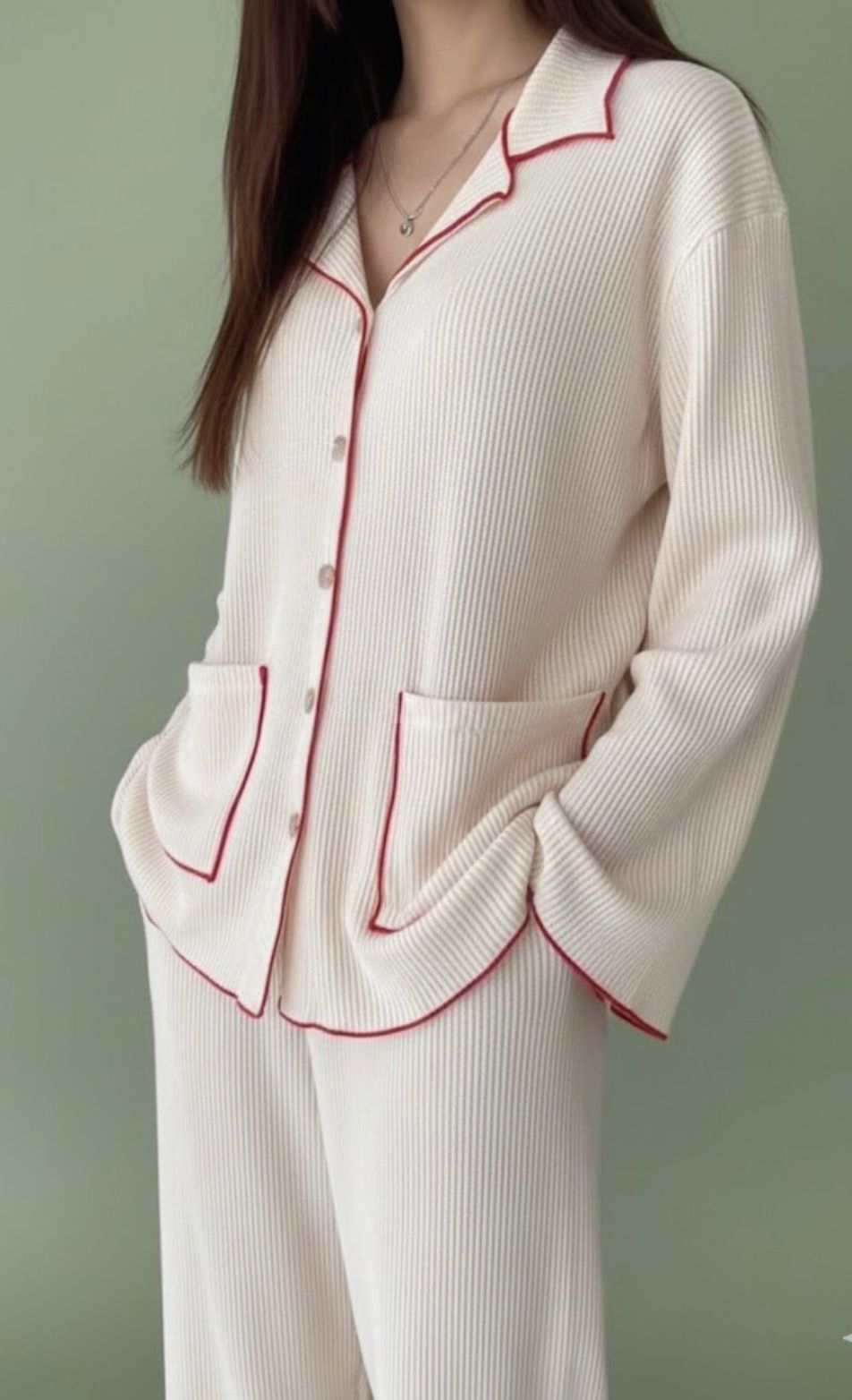 Rosé Trim Lounge Set